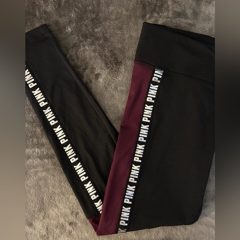 Victorias Secret Pink Fleece Lined Leggings